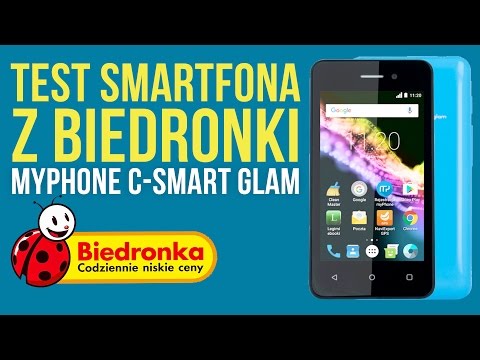 Smartfon z BIEDRONKI za 199 zł! - MyPhone C-Smart Glam