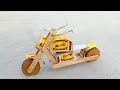 How To Make Bike With Matchbox Machis Ki Motorcycle Kaise Banate Hain Diy Project