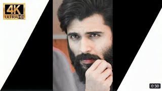 Vijay Devarakonda 4K Full Screen Status  Vijay Dev