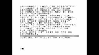 Hammurabi for the ZX81