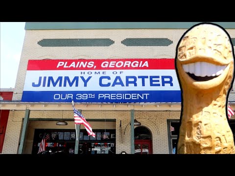 Inside JIMMY CARTER'S Hometown in GA | Campaign HQ & Landmarks
