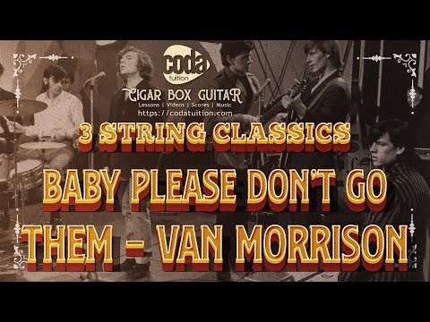 3 String Blues Classic - Baby Please Don't Go