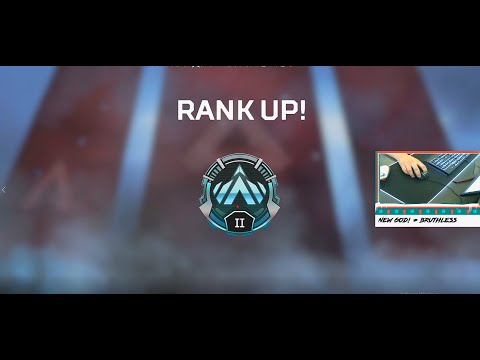 I clutched a Solo ranked to hit Plat 2! | Apex legends Highlights