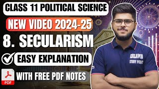 Secularism Class 11 Chapter 8 Political science Easy Summary Explanation 2024-25 in English