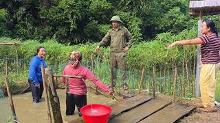 Ms. Sung Tien and Ms. Hoa wrestled in the pond due to a misunderstanding.