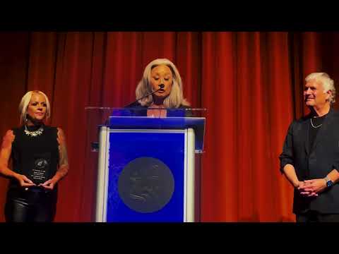 Jasmin Kimball's acceptance speech for Bobby Kimball. California Music Hall Of Fame 9/23/23