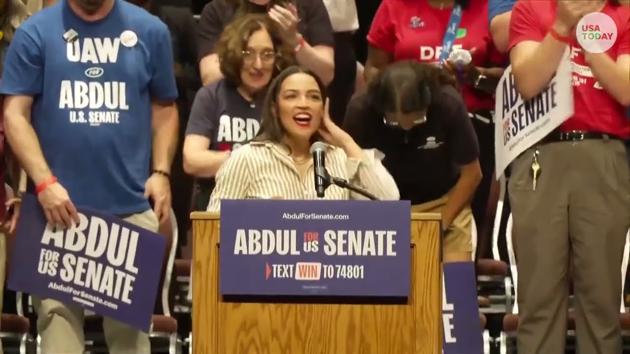 AOC speech blasts Trump election claims, outlines her strategy for Democrats to win midterms