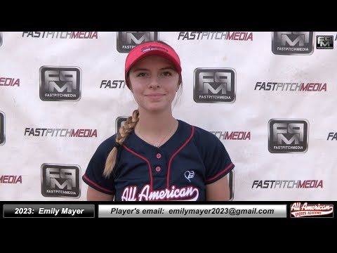 2023 Emily Mayer Athletic Outfielder and Middle Infielder Softball Skills Video - AASA Pikas