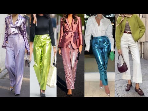 OUTFITS with FASHION PANTS for women 2025