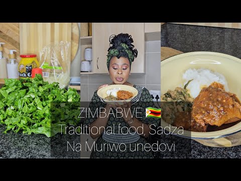 Heritage Month Week 5: ZIMBABWE 🇿🇼 Traditional food, Sadza Na Muriwo unedovi