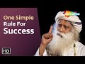 One Simple Rule To Achieve Success | Sadhguru Answers | Shemaroo Spiritual Life