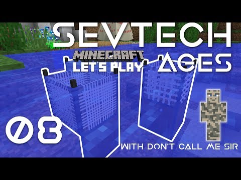 Hishy Business! Minecraft Sevtech Ages Episode 8 Single Player Survival Lets Play