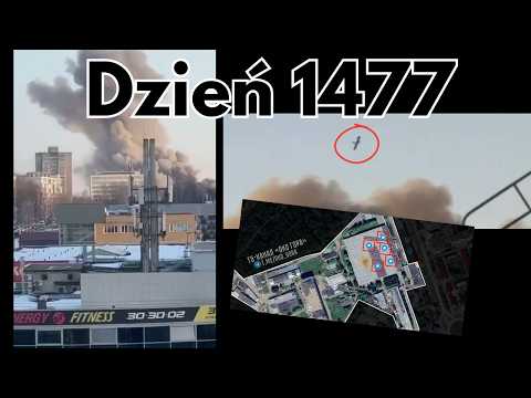 Potężny atak na fabrykę elektroniki do rakiet. Dzień 1477