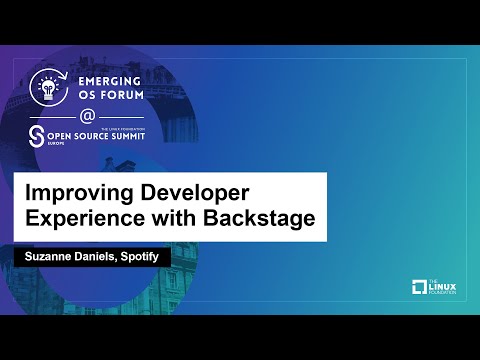 Improving Developer Experience with Backstage - YouTube