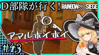 【ゆっくり実況】D部隊が行く！レインボーシックス シージ #43【R6S】