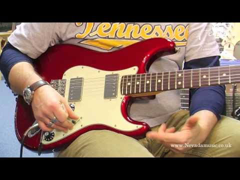 Fender Blacktop HH Stratocaster demo - Damon Chivers @ PMT