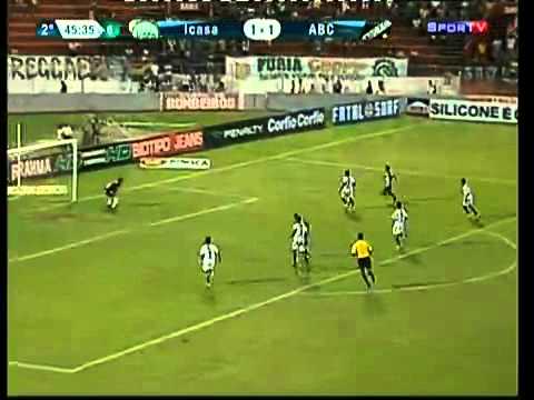 Gols Icasa 1 x 3 ABC - 34a Rodada do Brasileirão 2011 Série B