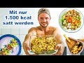 Mit nur 1500 kcal am Tag satt werden & abnehmen | CHALLENGE