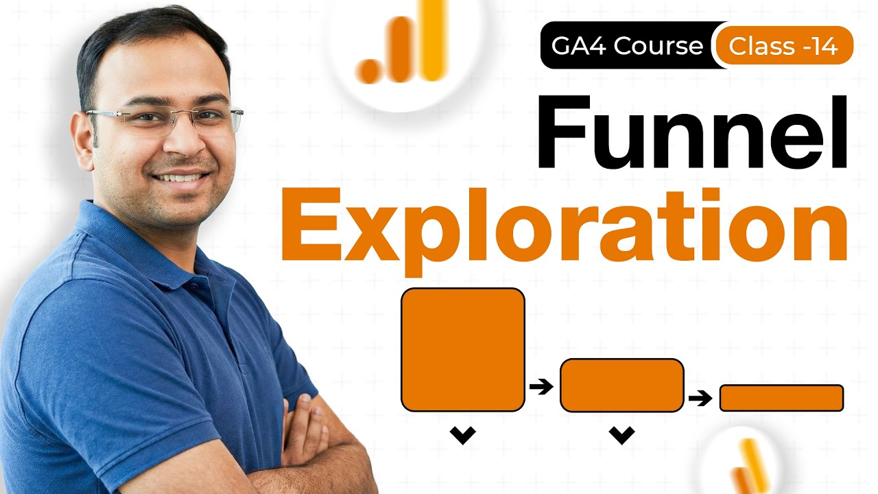 Funnel Exploration Report in GA4 | GA4 Mastery #14