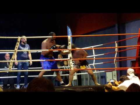Combat Kick Boxing MMA #2 Matthias Riccio VS Djamel Senouci - Mas de l'Ille Le Barcarès 01/04/17