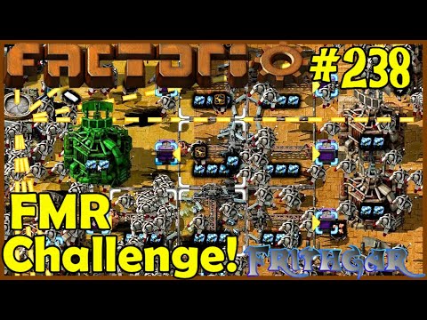 Factorio Million Robot Challenge #238: The End Of The First Iron Patch!