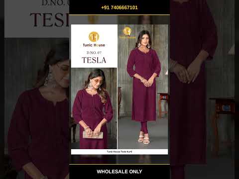 Tunic House Tesla Kurti - Big Size Combo – product video thumbnail