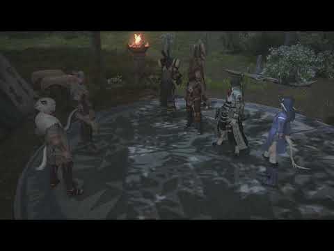 FINAL FANTASY XIV Patch 7.1 Cutscenes: Hhetsarro Culture