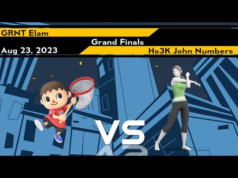 Xeno306 GRAND FINALS- Elam (Villager) vs John Numbers (Wii Fit Trainer) - Smash Ultimate