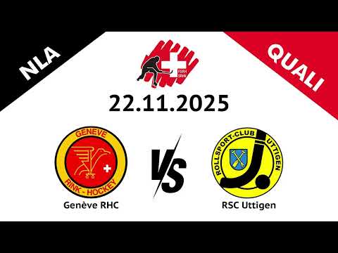 Highlights: Rollhockey NLA - Genève RHC vs. RSC Uttigen