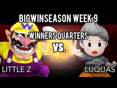 BigWinSeason Week 9 - Winners Quarters - Little Z (Wario) VS Luquas (Lucas)