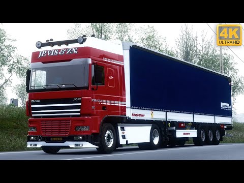 ETS2 DAF XF95 + WEATHER 2.0 MOD +GC-HYBRID RESHADE [RTX 3090]