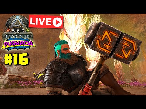 EXPANDINDO A BASE  - LIVE  - FJORDUR PUGNACIA #16 - ARK:SURVIVAL EVOLVED