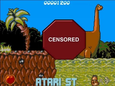 Chuck Rock Atari