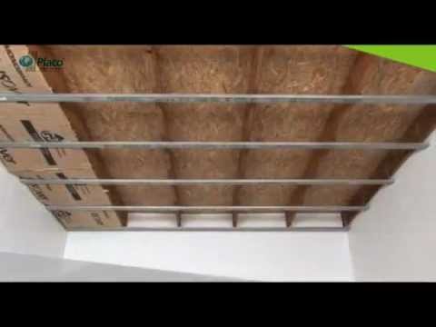 comment poser du placo au plafond avec suspente