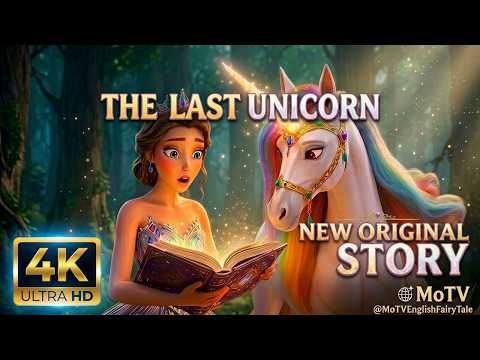 THE LAST UNICORN | Original New Story | A Princess Becomes a Queen |@MoTVEnglishFairyTale