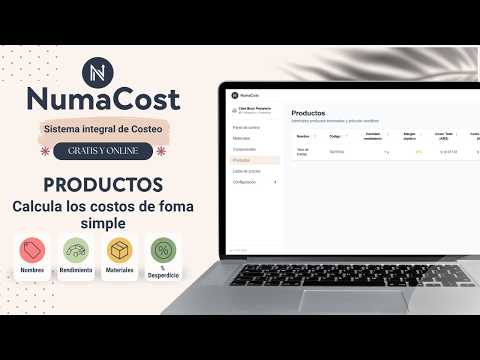 Tutorial #8 | Productos: Costeo del Producto Final