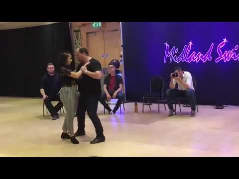 Nir David & Melodie Paletta - 2nd Place Advanced J&J @ Midland Swing Open 2019