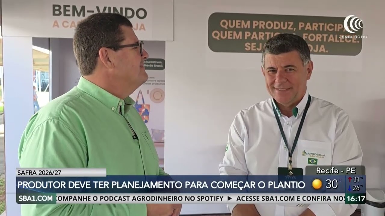 Produtor deve ter um profundo planejamento para garantir a rentabilidade da safra 2026/27 de soja