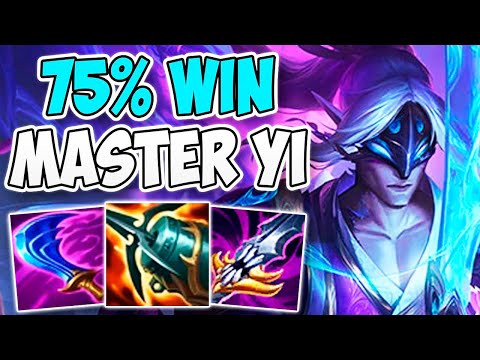 CHALLENGER 75% WIN RATE MASTER YI AMAZING JUNGLE GAMEPLAY! | CHALLENGER MASTER YI JUNGLE | 12.19