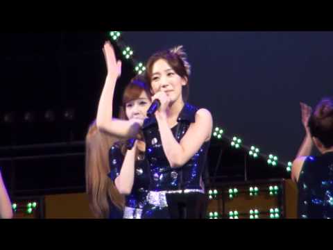 111001 [Taeyeon Fancam] TBS Happy Concert - Gee (TaeyeonGall)