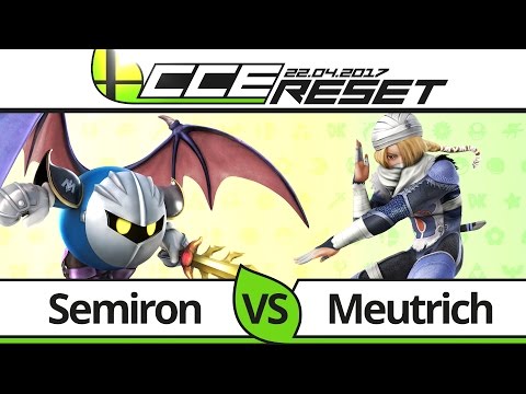 CCE RESET LR4 - Semiron (Meta-Knight) vs Meutrich (Sheik) - Smash 4