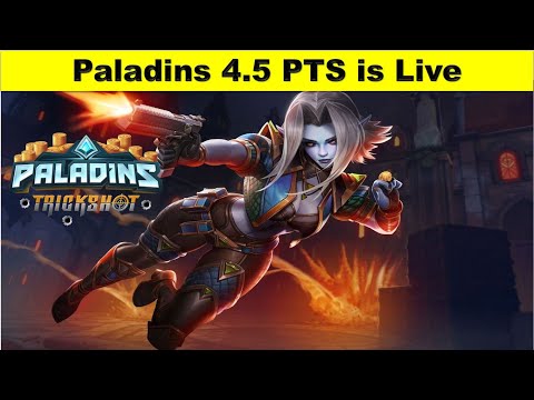 Paladins 4.5 Trickshot PTS is Live - Saati New Champion, Event Pass 4