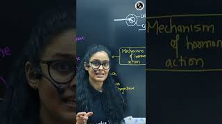 Learn Mechanism of Hormone Action in 60 Seconds 🔥 #PW #Shorts #HormoneAction