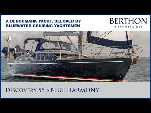 Discovery 55 (BLUE HARMONY), with Alan McIlroy - Yacht for Sale - Berthon International