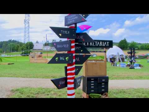 Kanal K am kleinLaut Festival 2017 - die Ankunft