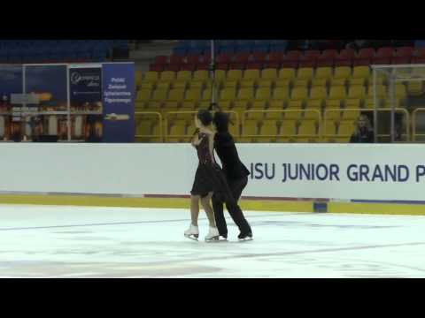 2015 ISU Jr. Grand Prix - Torun Short Dance Melinda MENG / Andrew MENG CAN