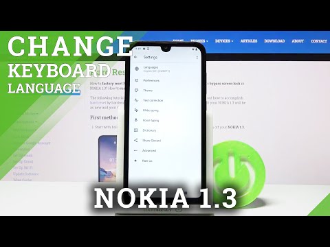 How to Change Keyboard Language on NOKIA 1.3 – Keyboard Customization