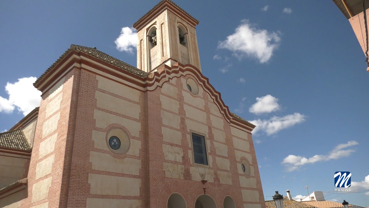 Ya han comenzado los trabajos de montaje del retablo de la iglesia Santa Ana
