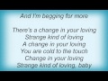 B.B. King - Change In Your Loving Lyrics_1
