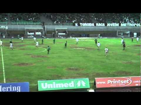 Metropolitano 2 x 1 Brusque  30/07/2011 Série D